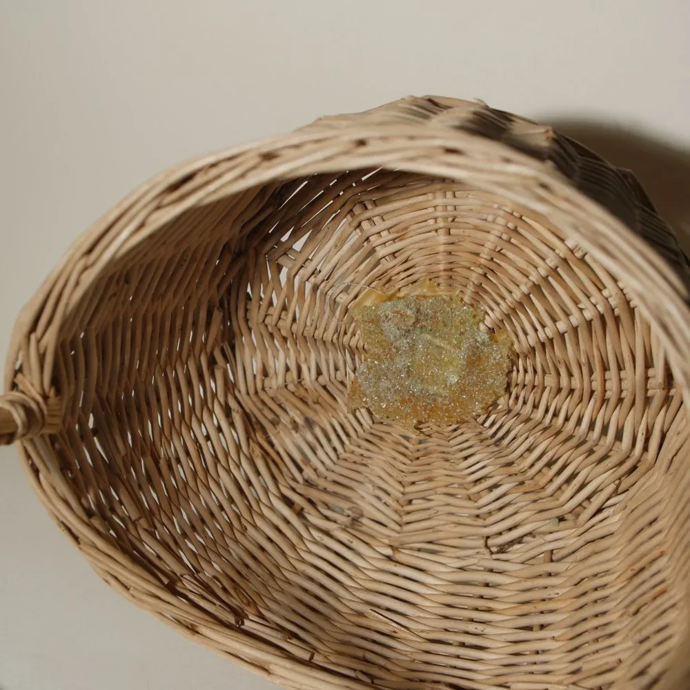 Cottagecore Picnic Basket w/Handle